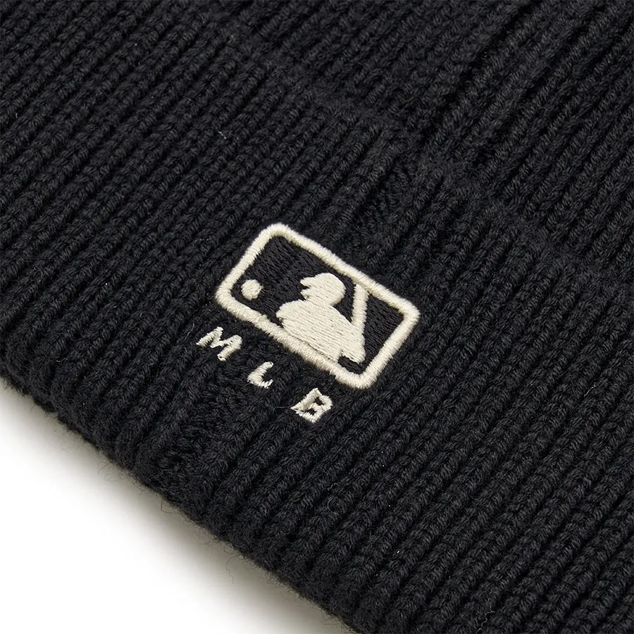 キャップ MLB Korea Varsity Culsive Mid Beanie NY Black 3ABNVM146-50BK Mũ Len MLB Varsity Culsive Mid Vinnie New York Yankees