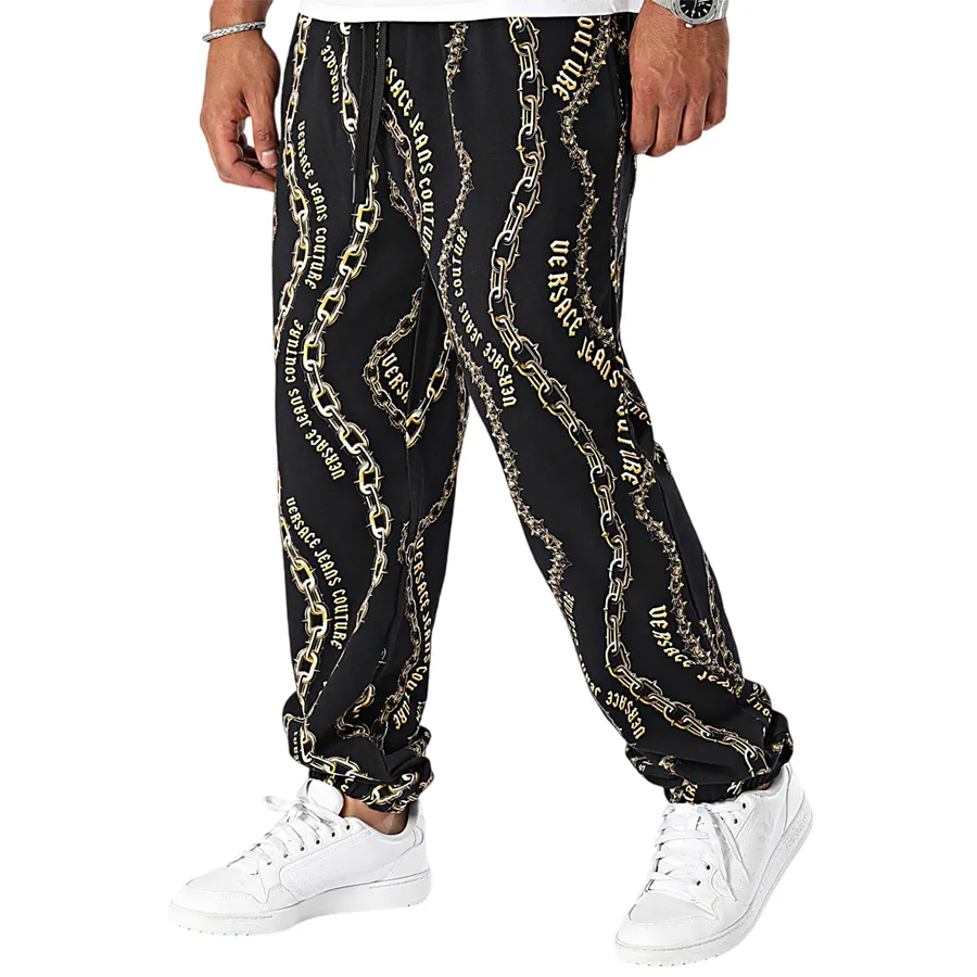 Quần Thể Thao Nam Versace Jeans Couture Jogging Pants 77GAA315 FS160 G89  Màu Đen Size XS