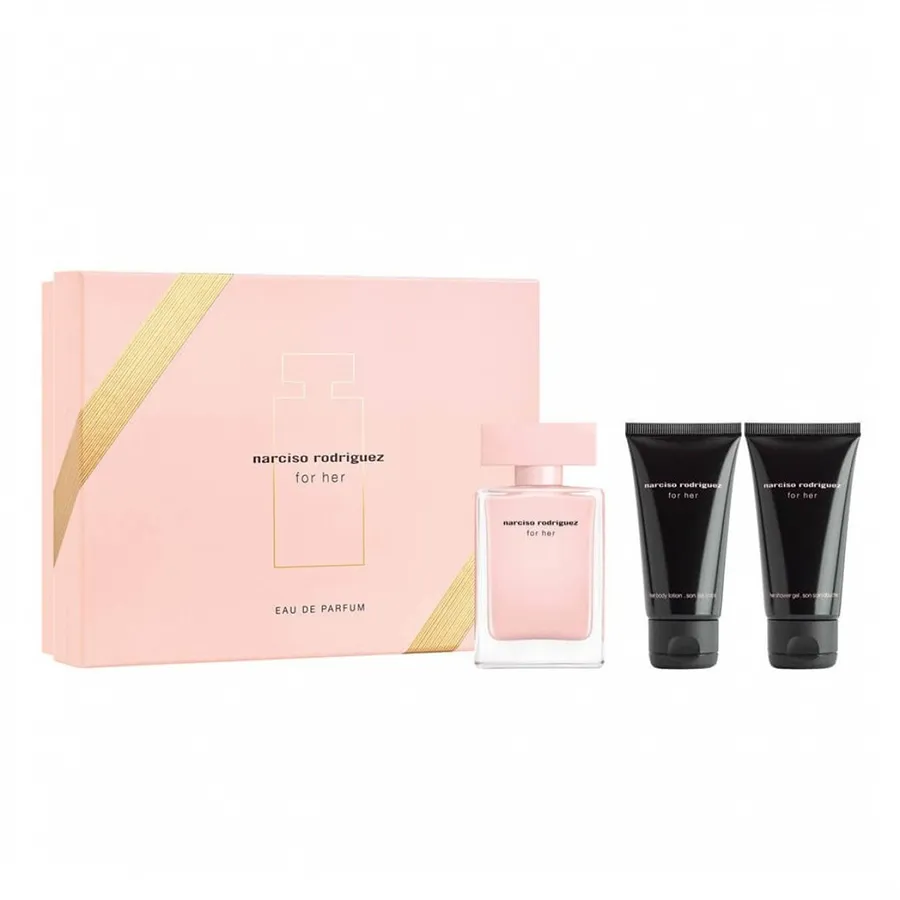 Set Narciso Rodriguez For Her EDP 3pcs