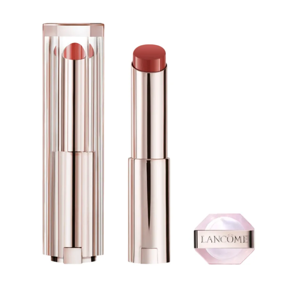 Son Dưỡng Lancôme Lip Idôle Squalane-12 Butterglow Hydrating Lip Balm 42 Heated Glow Màu Hồng Đào