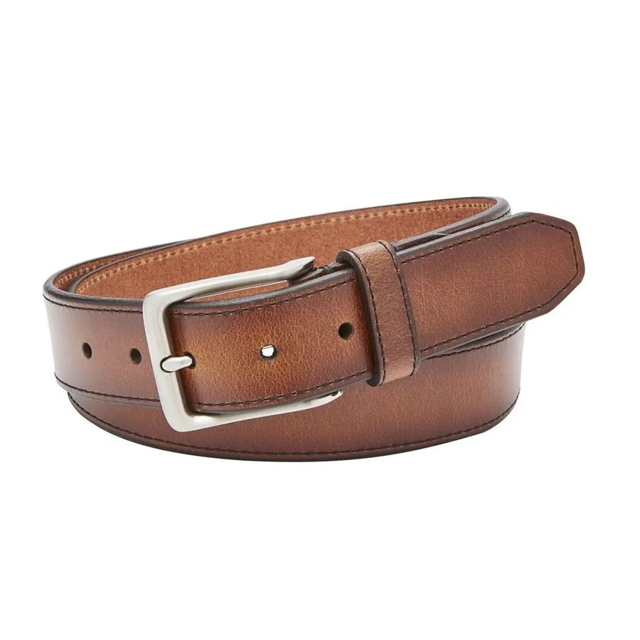 Thắt Lưng Nam Fossil Griffin Belt B1022I222 Cognac Màu Nâu