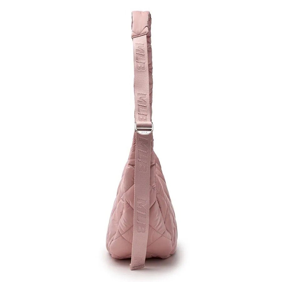 Túi Đeo Vai Nữ MLB Korea Curve Padded Hobo Bag New York