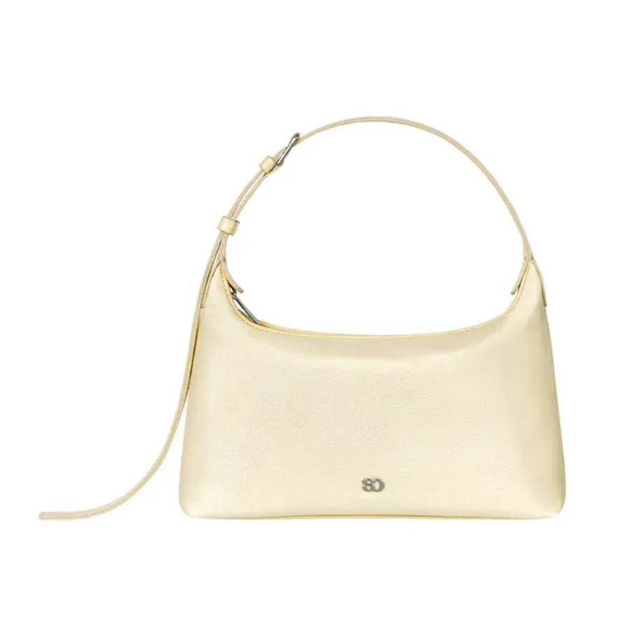 Túi Đeo Vai Nữ Stand Oil Toy Bag Màu Vàng Nhạt