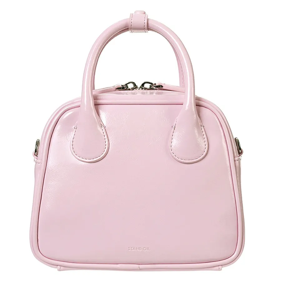Túi Xách Tay Nữ Stand Oil Momo Bag Mini Baby Pink Màu Hồng