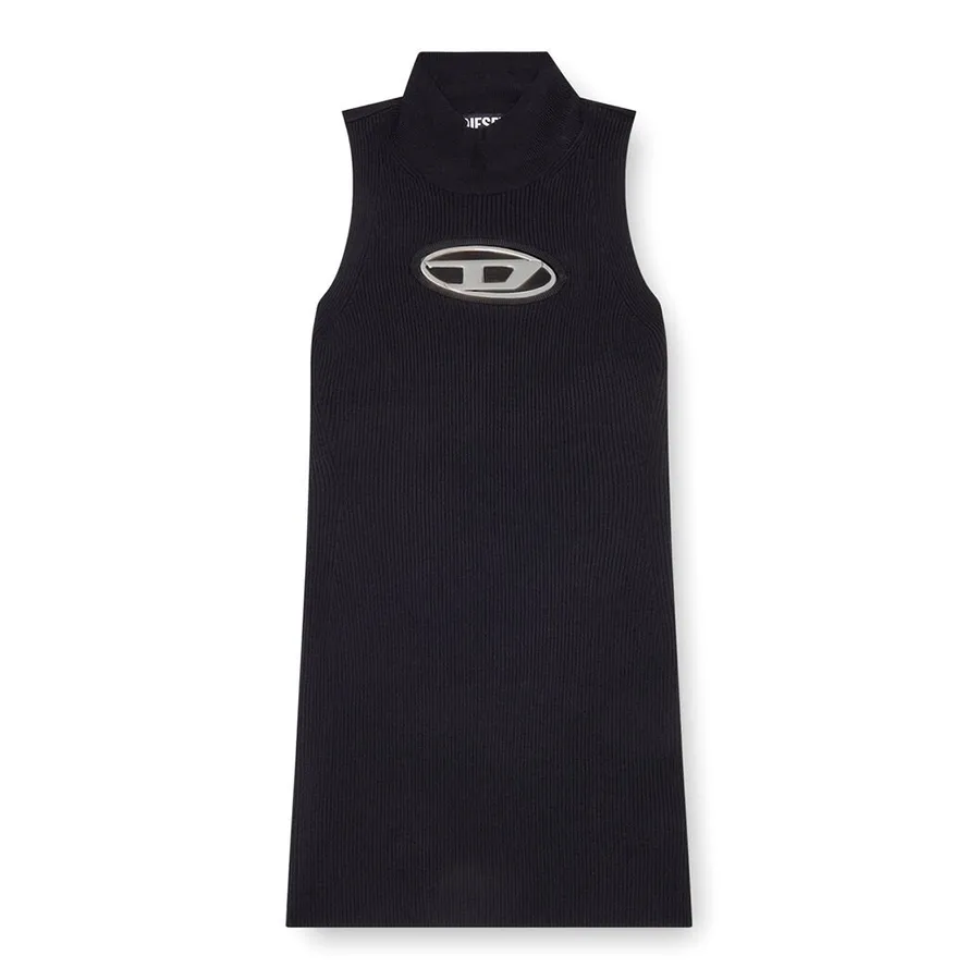 Váy Diesel M-Onerva Short Dress With Cut-Out And Logo Plaque