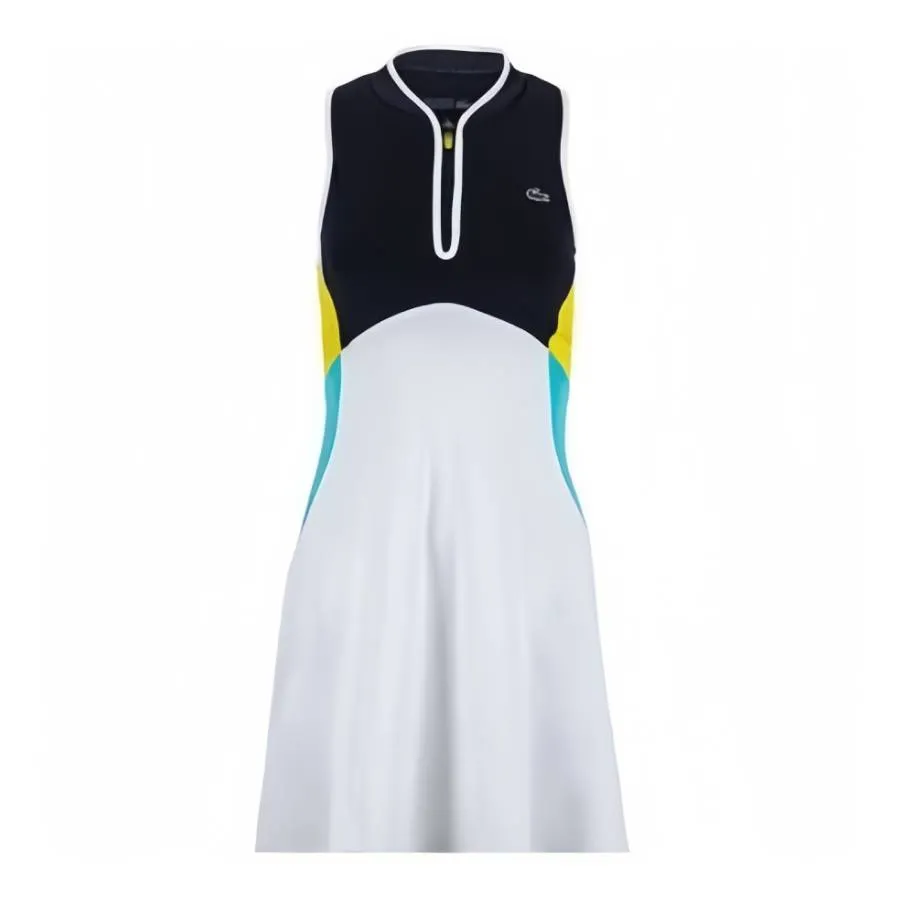 Váy Thể Thao Lacoste Pickleball Sport Stretch Jersey Dress Phối Màu Size 36