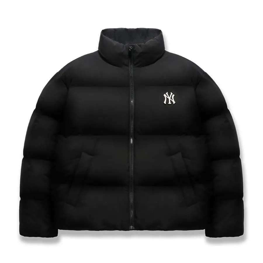 ジャケット MLB Women's Crop Curve Padding NY Black 3FDJB1046-50BKS Áo Khoác MLB Curve Down New York Yankees 3ADJB1046-50BKS Màu