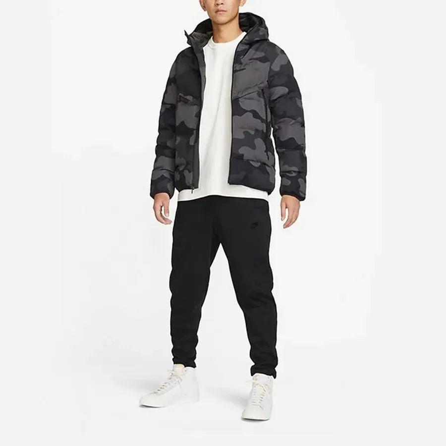 Áo Khoác Nam Nike Sportswear Thermafit Windrunner Camouflage Padded Jacket  DQ4936-254 Màu Rằn Ri Size L