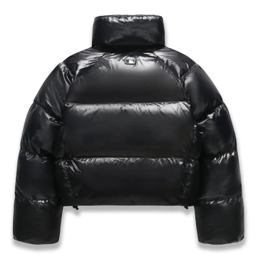 ジャケット MLB Women's Crop Curve Padding BOS DCream 3FDJB1046-43CRD Áo Khoác Nữ MLB Women's Crop Metal Glossy Curve Padding New