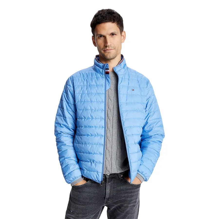 Áo Khoác Phao Nam Tommy Hilfiger Jacket Men's 78J6192 - 400 Màu Xanh Blue Size S