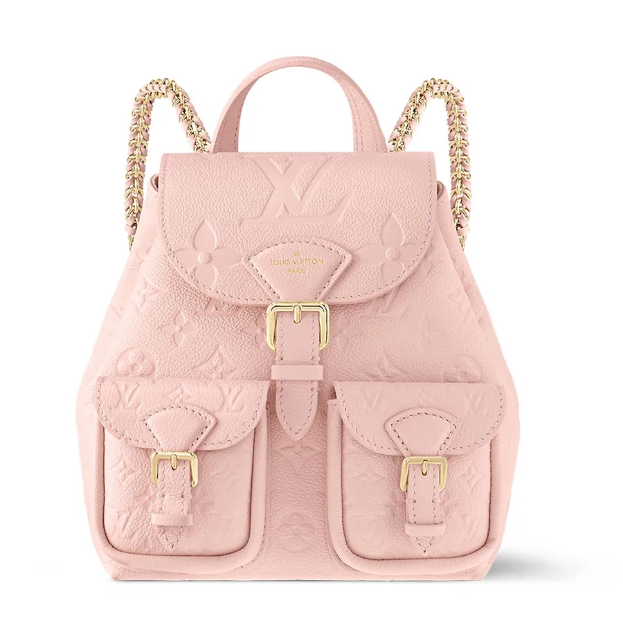 Balo Nữ Louis Vuitton LV Backup Backpack M47074 Màu Hồng Nhạt N-QU