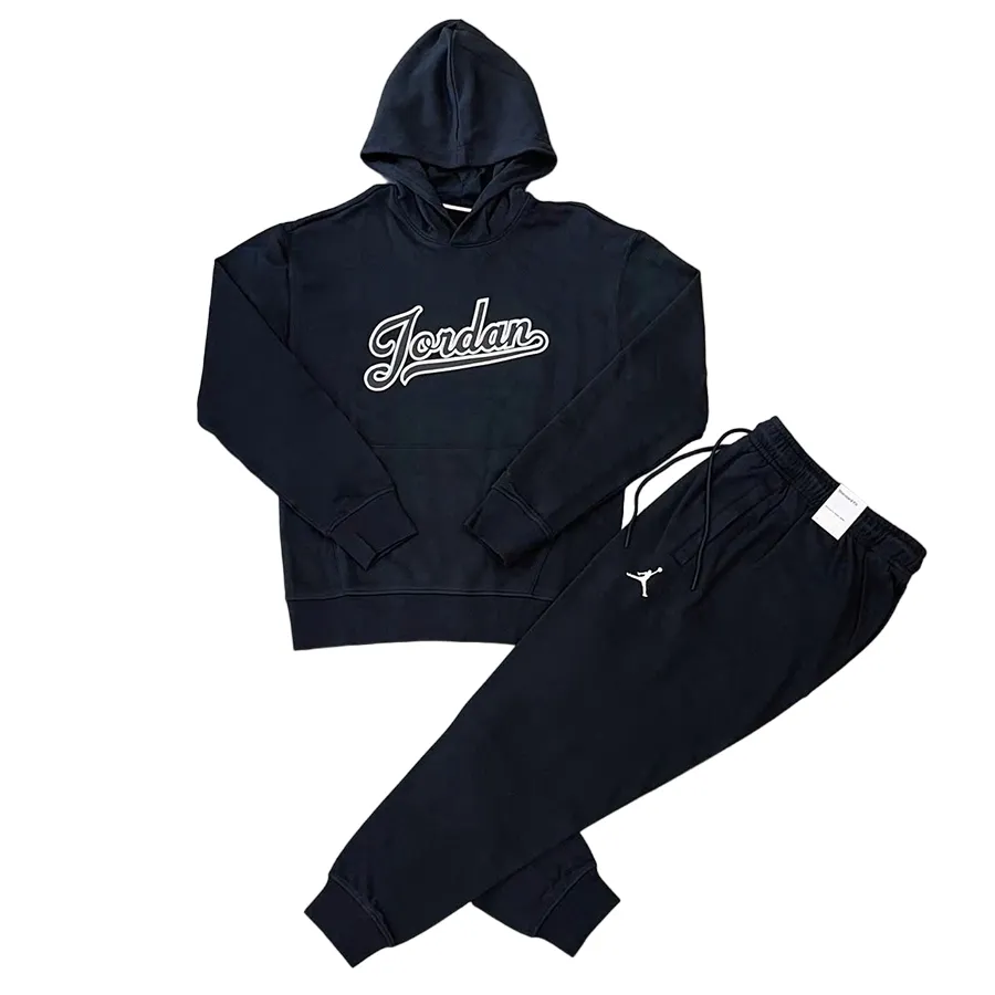 Bộ Thể Thao Nam Nike Jordan Flight MVP Fleece Màu Đen Size M
