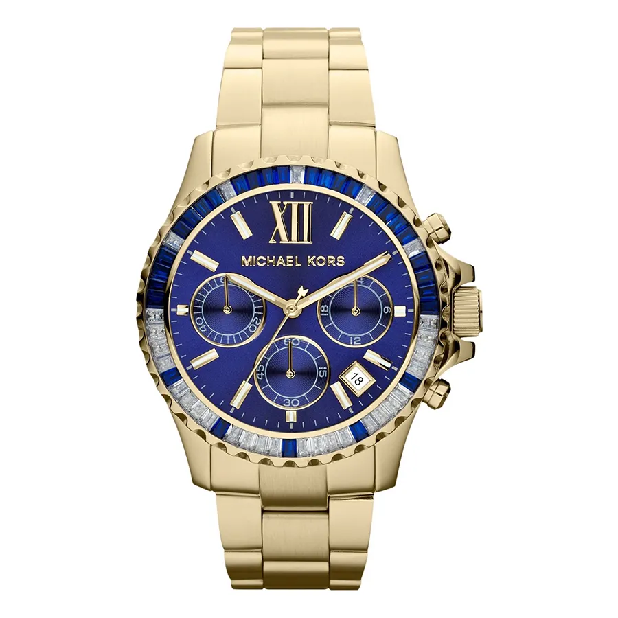 Đồng Hồ Unisex Michael Kors MK Everest Watch MK5754 Màu Vàng Xanh | Vua ...