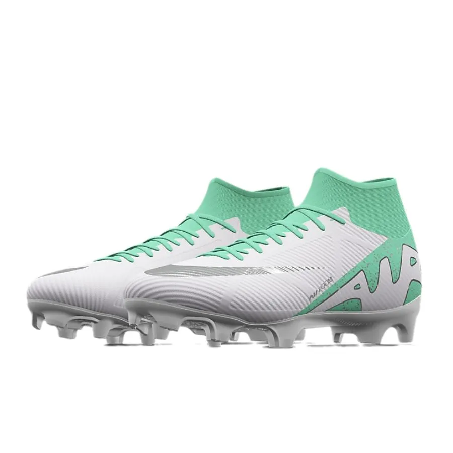 Giày Đá Bóng Nam Nike Mercurial Superfly Academy FN6750-900 Màu Trắng  Xanh Size