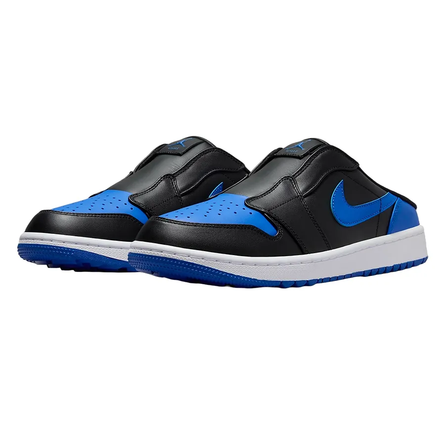 Giày Sục Nam Nike Air Jordan Mules Golf Shoes FJ1214-002 Màu Đen Phối Xanh  Dương Size 40