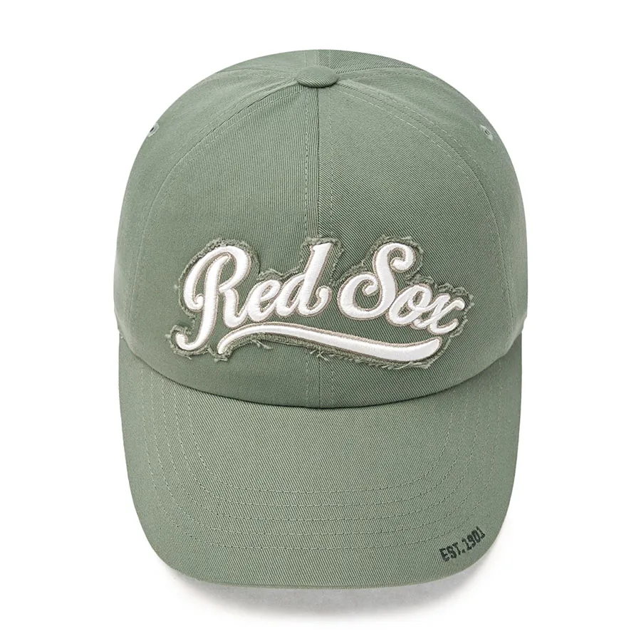 Mũ MLB Varsity Vintage Cursive Damage Unstructured Ball Cap