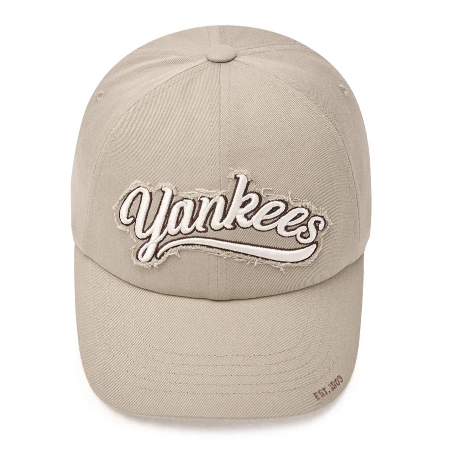 Mũ MLB Varsity Vintage Cursive Damage Unstructured Ball Cap