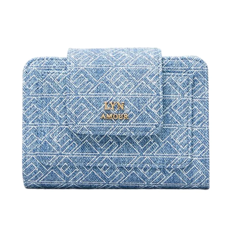 Ví Nữ Lyn Monro Short Wallet LL24FWF120 Blue Màu Xanh | Vua Hàng Hiệu