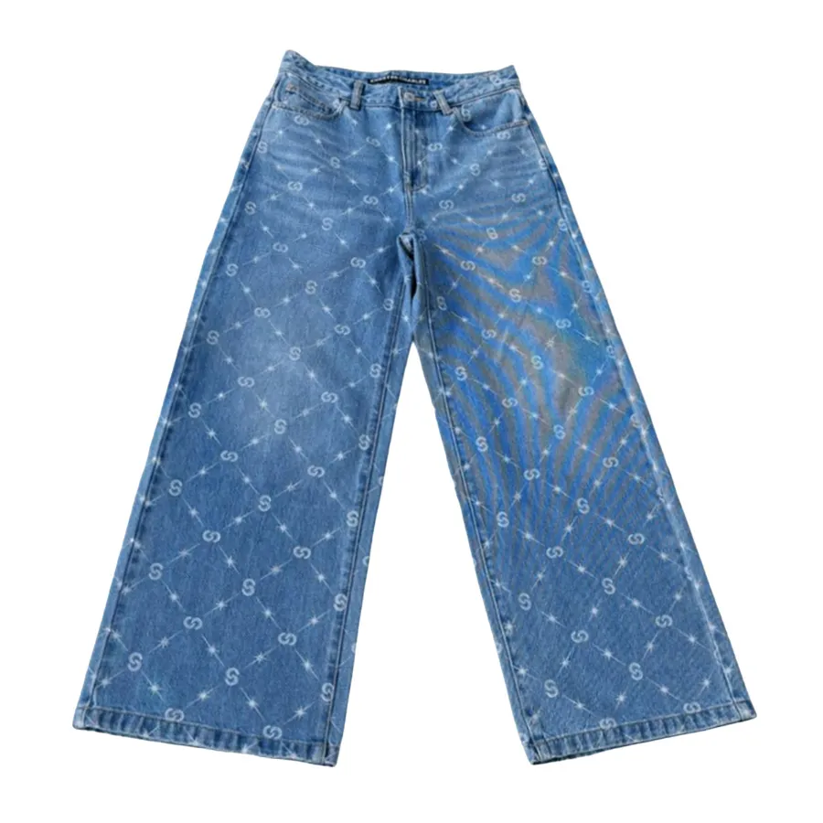 Quần Jean Nữ Chester Charles In Blue Denim CW403DP0027L2 Màu Xanh Nhạt Size L