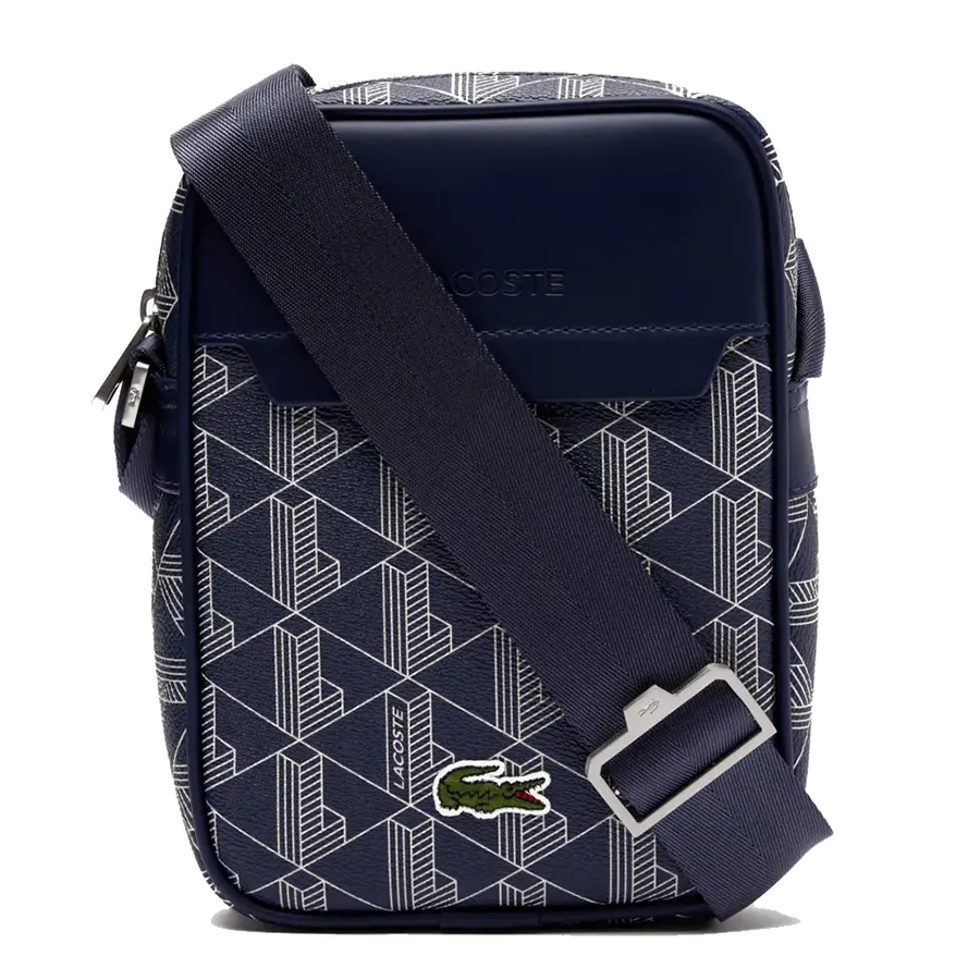 Túi Đeo Chéo Nam Lacoste Men's Crossbody Bag The Blend NH4482 - M83 Màu Xanh Navy