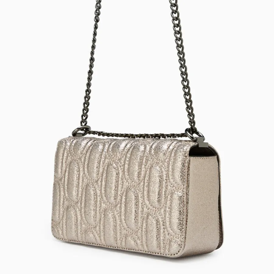 Túi Đeo Chéo Nữ Lyn Moon Party Infinite M Crossbody Bag Grey