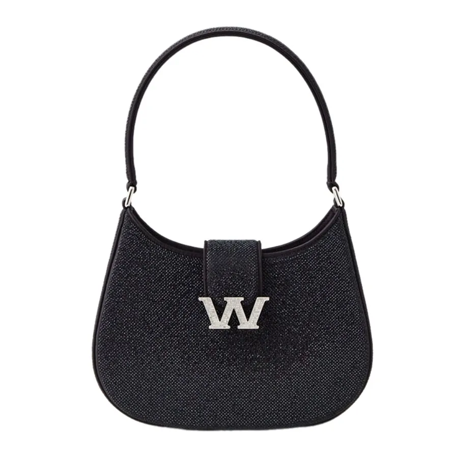 Túi Đeo Vai Nữ Alexander Wang W Legacy Small Hobo Shoulder Bag Màu Đen N-HM
