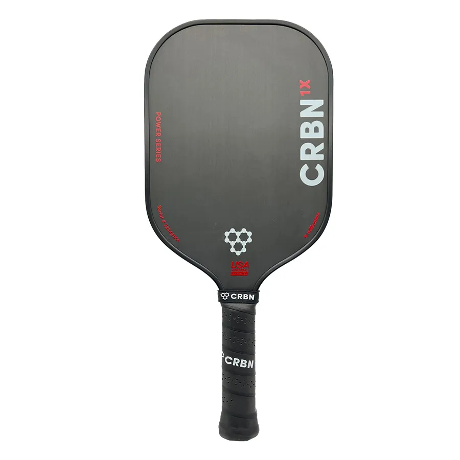 Vợt Pickleball CRBN 1X Series 14mm CRBN1X14 Paddle Màu Đen