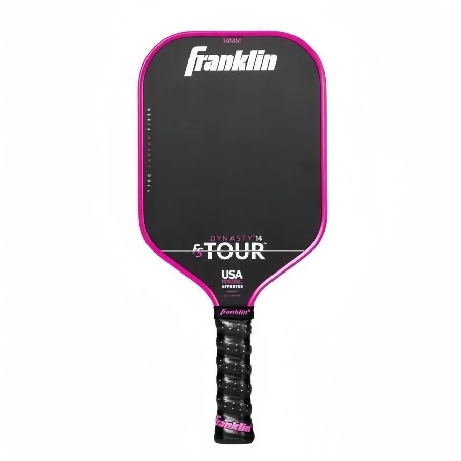 Vợt Pickleball Franklin FS Tour Dynasty 14mm Màu Hồng Đen