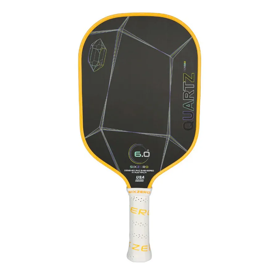 Vợt Pickleball Six Zero Quartz Citrine Màu Vàng