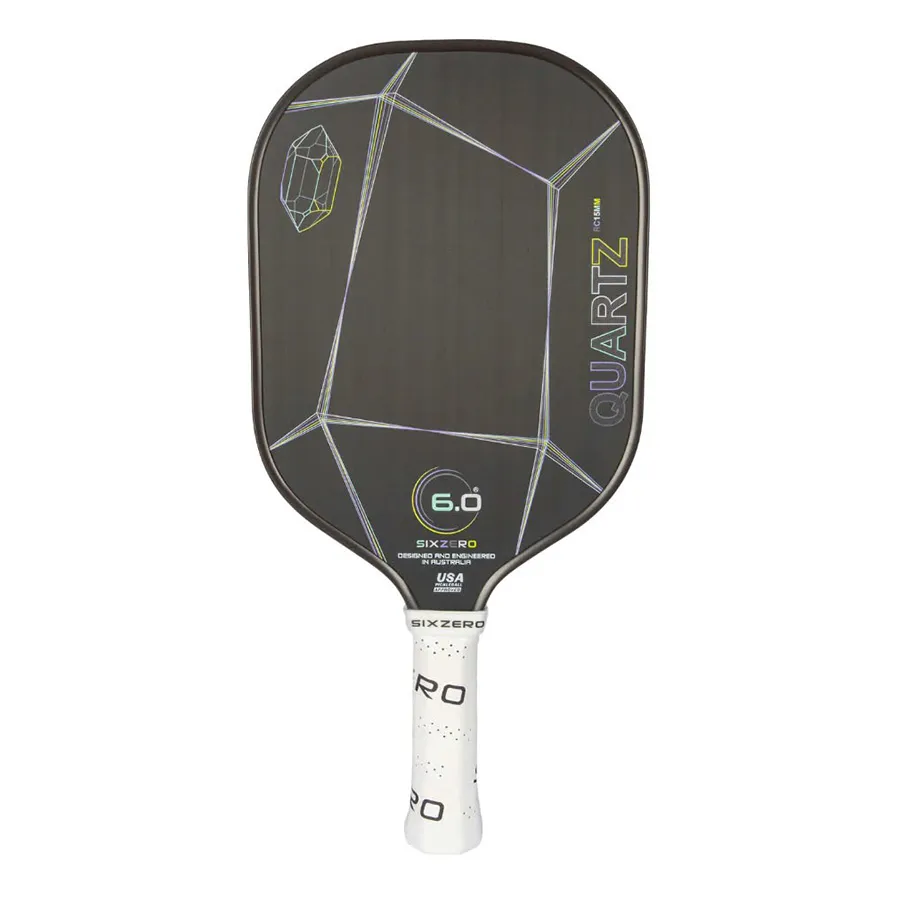 Vợt Pickleball Six Zero Quartz Smoky Màu Nâu Xám