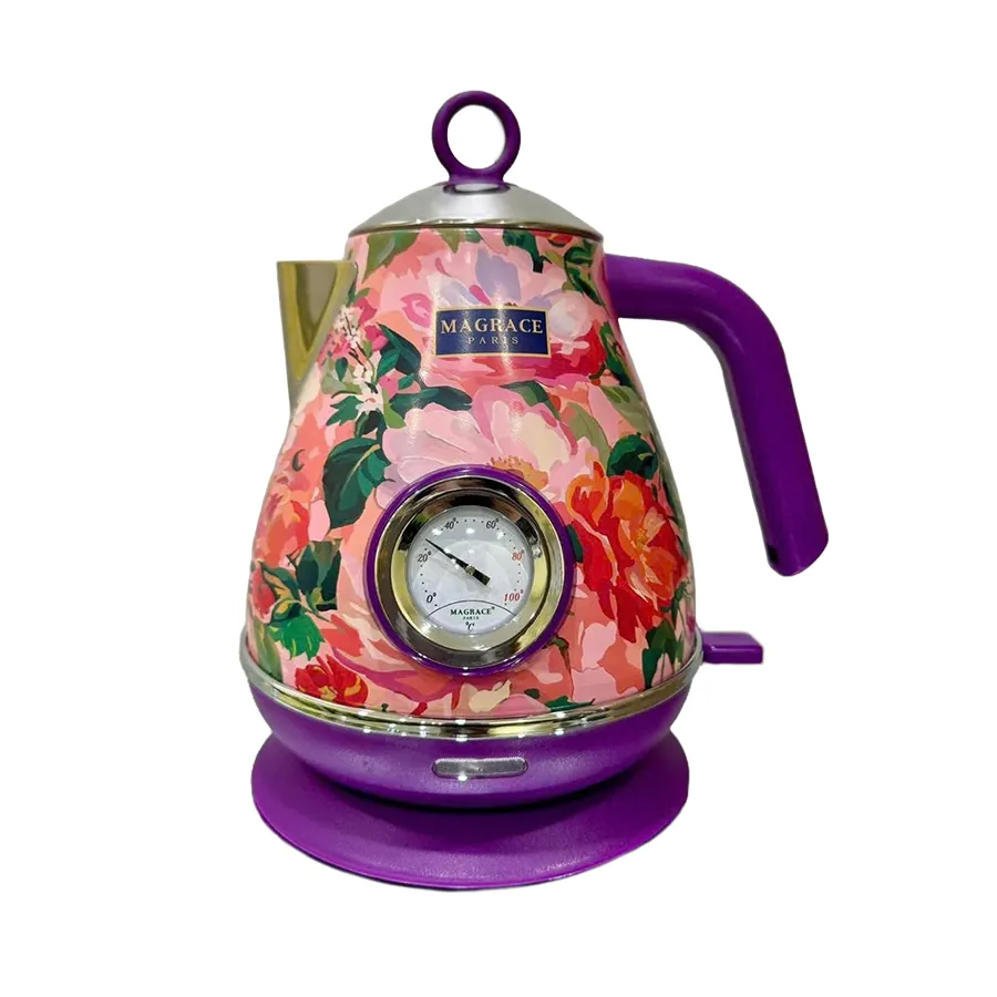 Ấm Siêu Tốc Magrace Paris 1.7L 1850W Retro Màu Tím