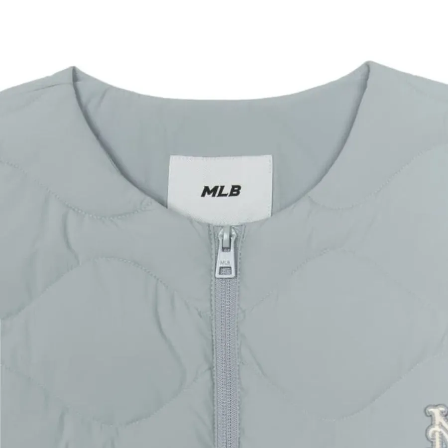 Áo Khoác MLB Basic U-Neck Lightweight Short Padding New York