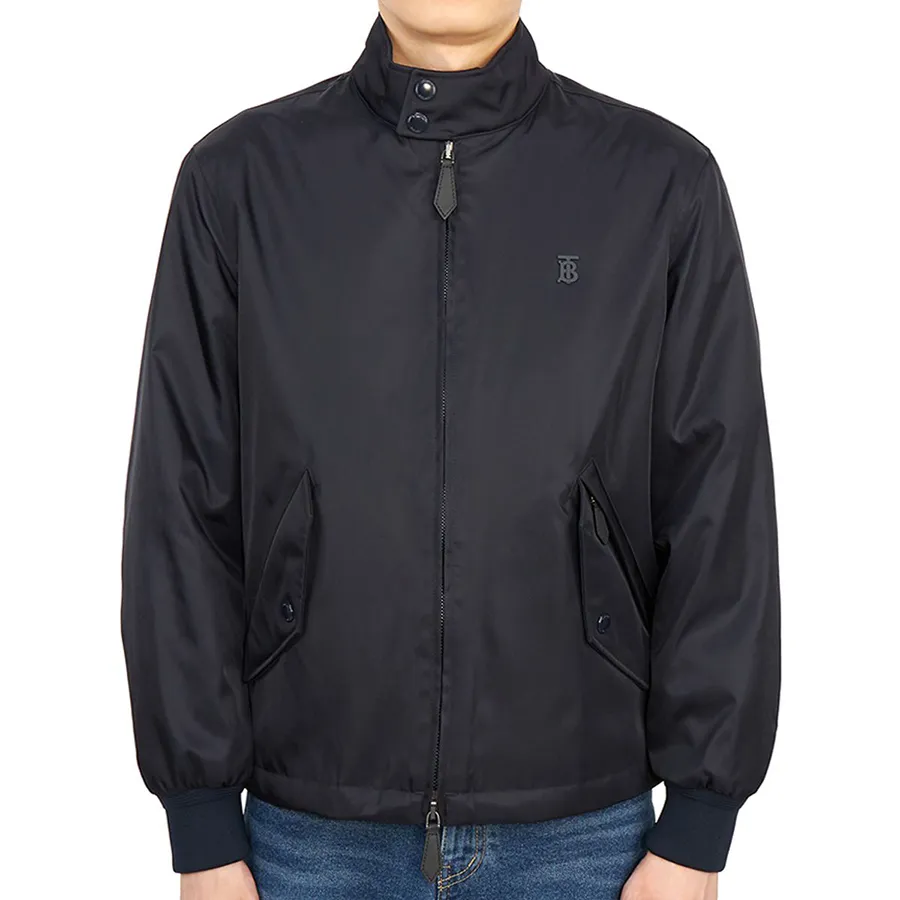 Áo Khoác Nam Burberry Harrington Monogram Ledbury 8051018 Màu Đen Size 50 N-DG