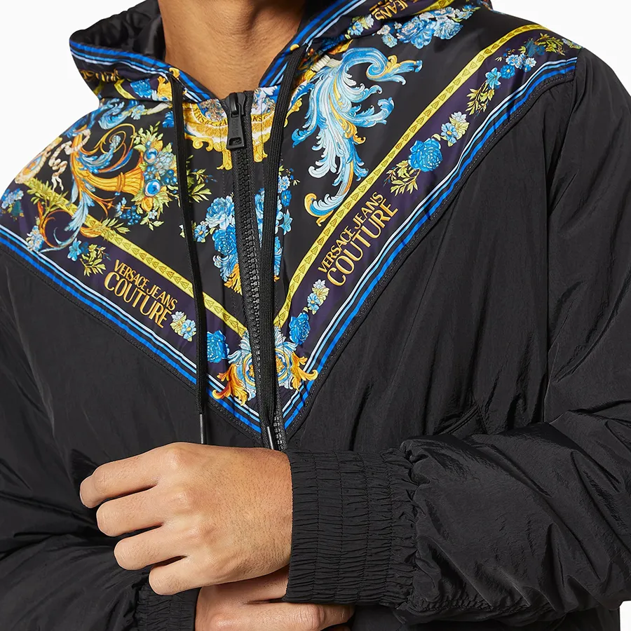 Áo Khoác Nam Versace Jeans Couture Signature Baroque Nylon Jacket