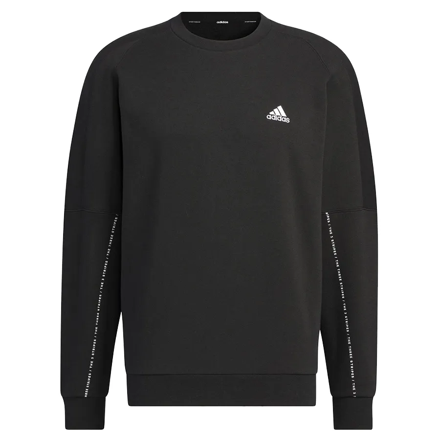 Áo Nỉ Sweater Adidas Word FL Crew IK7359 Màu Đen Size S Vua Hàng