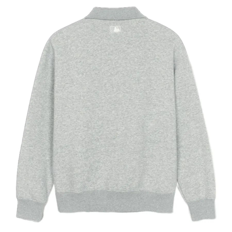 ☆MLB Korea☆ Basic Small Logo Overfit Half Zip Up Man to Ma MUSINSA | UNDEROFF Overfit Half Zip-up Man to Man Sweat Black