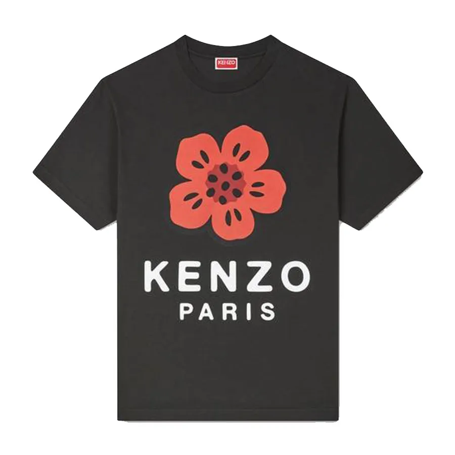 Áo Phông Nam Kenzo Black With Boke Flower Logo Printed FE65TS4754SO 99J Màu Đen Size L