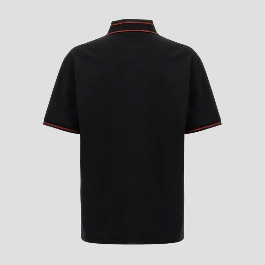 GUCCI ブラック ポロシャツ Lサイズ コットン ポロシャツ ・ブラック | GUCCI公式