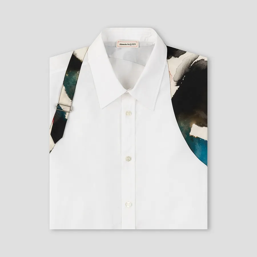 Farfetch Alexander Mcqueen Tee Sale Áo Sơ Mi Nam Alexander McQueen