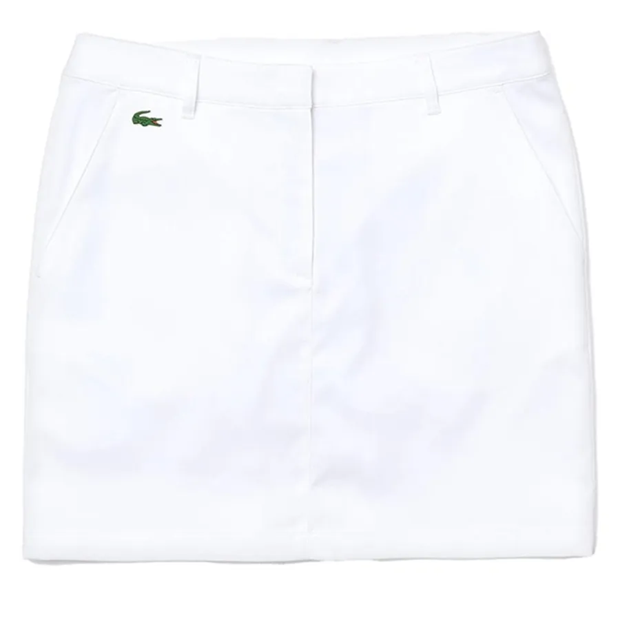 Chân Váy Lacoste Pickleball Sport Women’s Off White Golf Tennis Skort Màu Trắng Size 34