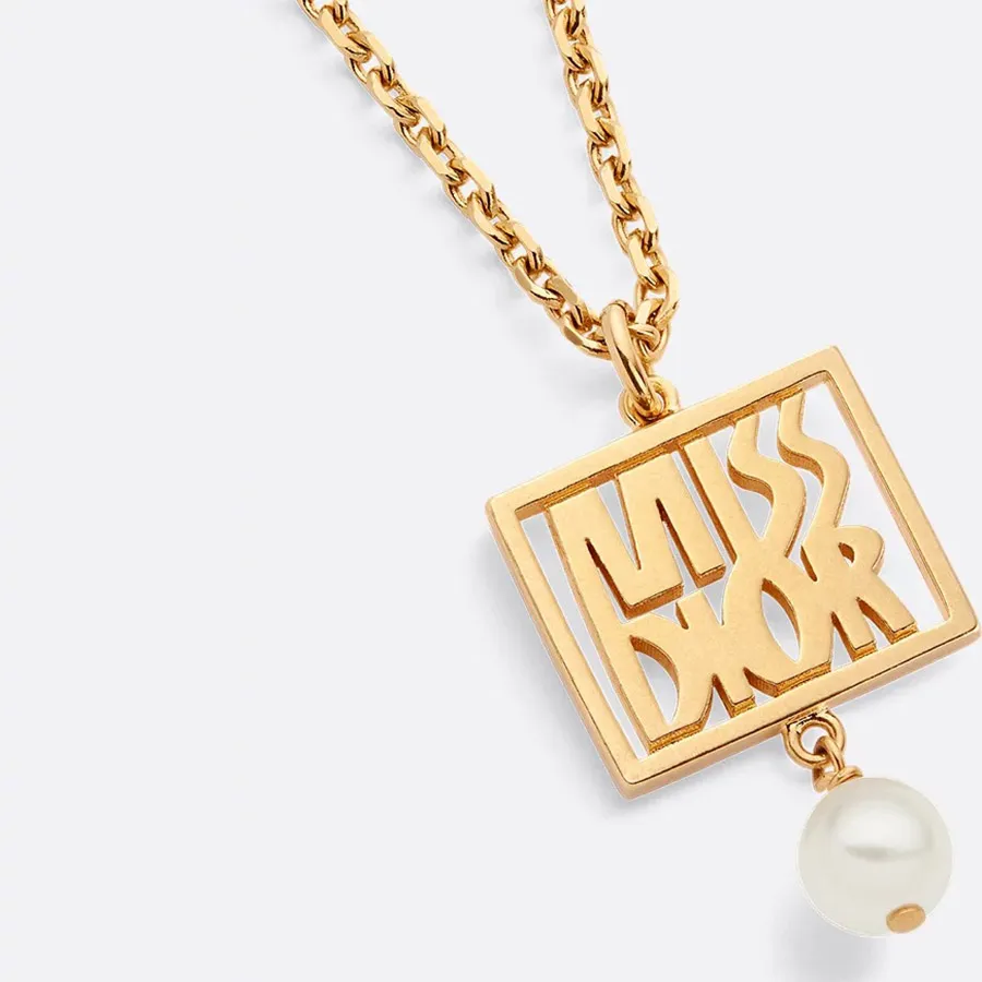 Dây Chuyền Nữ Dior In Gold N3050WOMRS 301 Màu Vàng | Vua