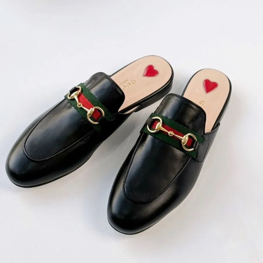 GUCCI｜MULES (629084 CQXM0 1060) Buy Gucci Wmns Princetown Leather Slipper 'Black' - 629084