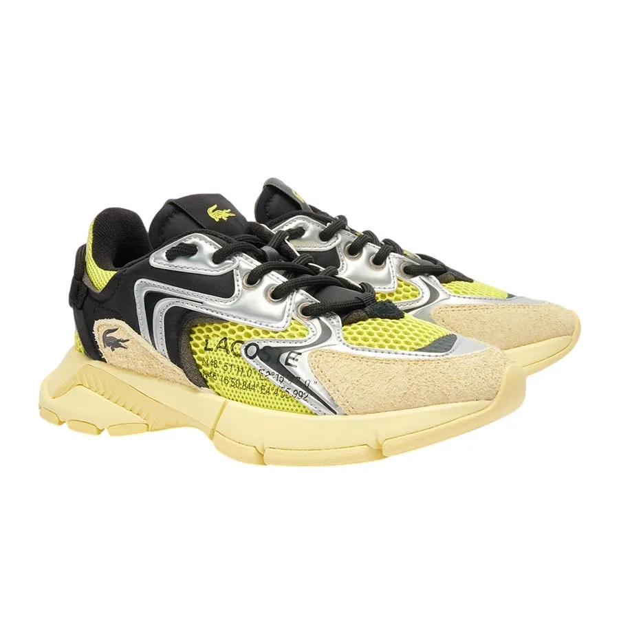 Giày Pickleball Nữ Lacoste L003 Neo RZ0095W54G YB2 Màu Vàng Đen Size 36