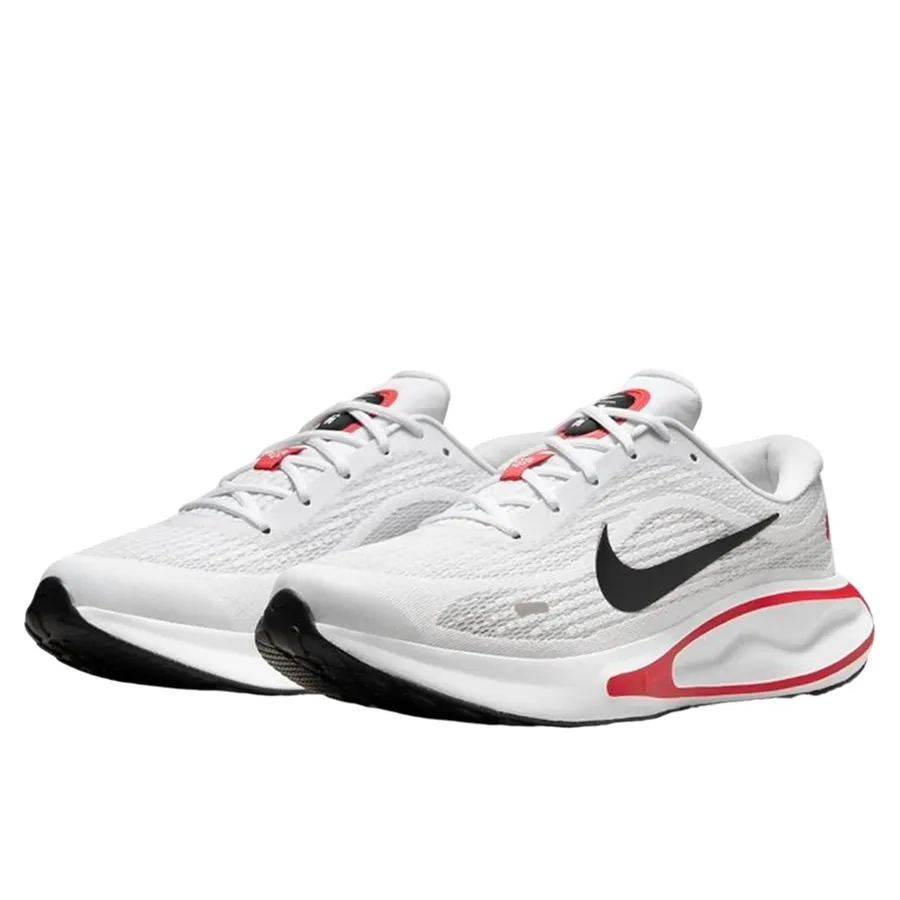 Giày Thể Thao Nam Nike Journey Run ‘White Fire Red’ FN0228-103 Màu Trắng Đỏ Size 42