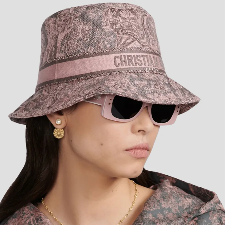 Kính Mát Dior DiorPacific Pink Square Sunglasses S1U 40A0  display picture 3
