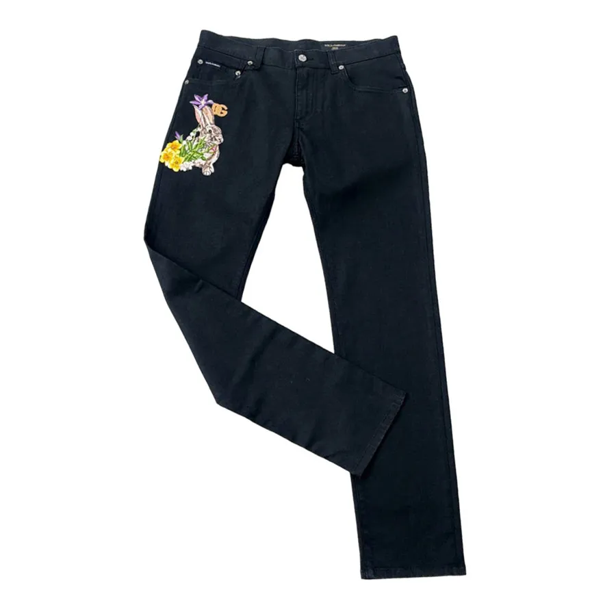 Jeans Femme Dolce & Gabbana D&G - Taille 40/27, Délavé, Fait En Italie, Occasion Très Bon état