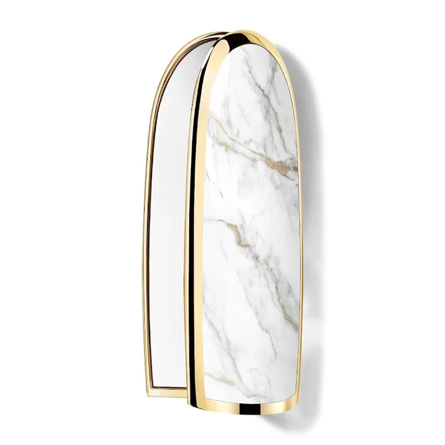 Vỏ Son Guerlain Rouge G Double Mirror Jewel Case Le Marbre Màu Trắng