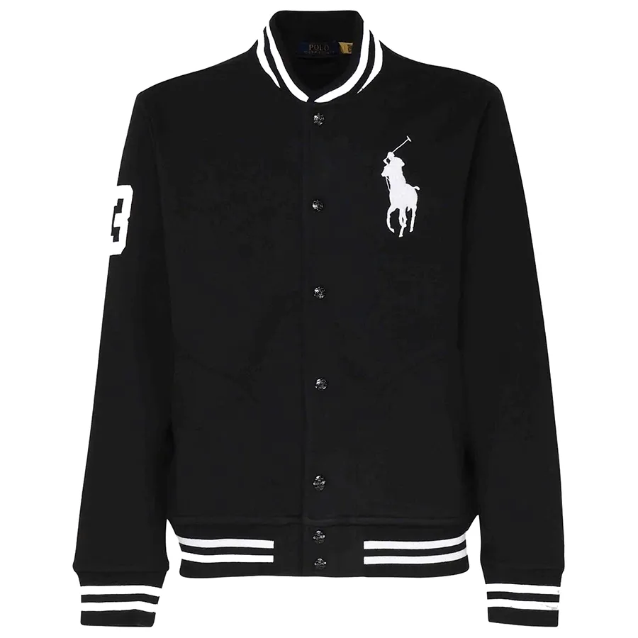 Áo Khoác Nam Ralph Lauren 710951717001 Polo Pullover Màu Đen Size XS