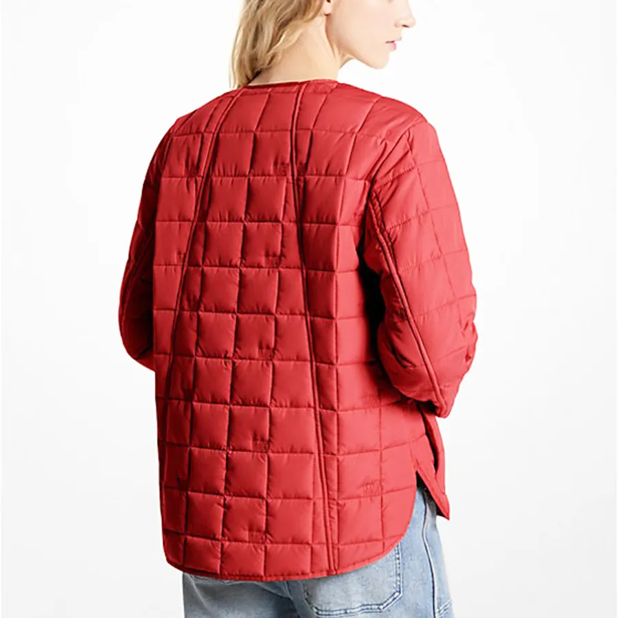 Áo Khoác Nữ Michael Kors MK Quilted Jacket 77Y6771M42 Màu Đỏ Size L