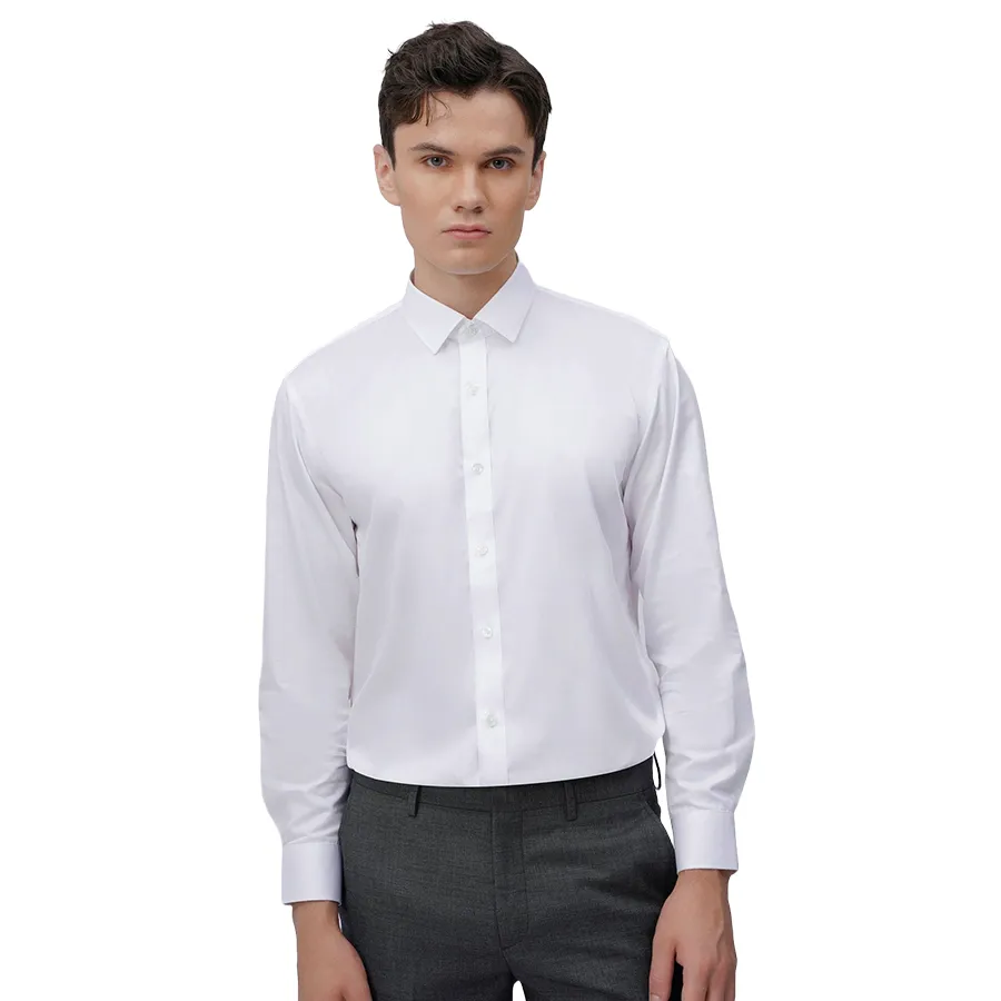 Áo Sơ Mi Nam Giovanni Regular Fit Shirt GLS0269-1WH Màu Trắng Size XL